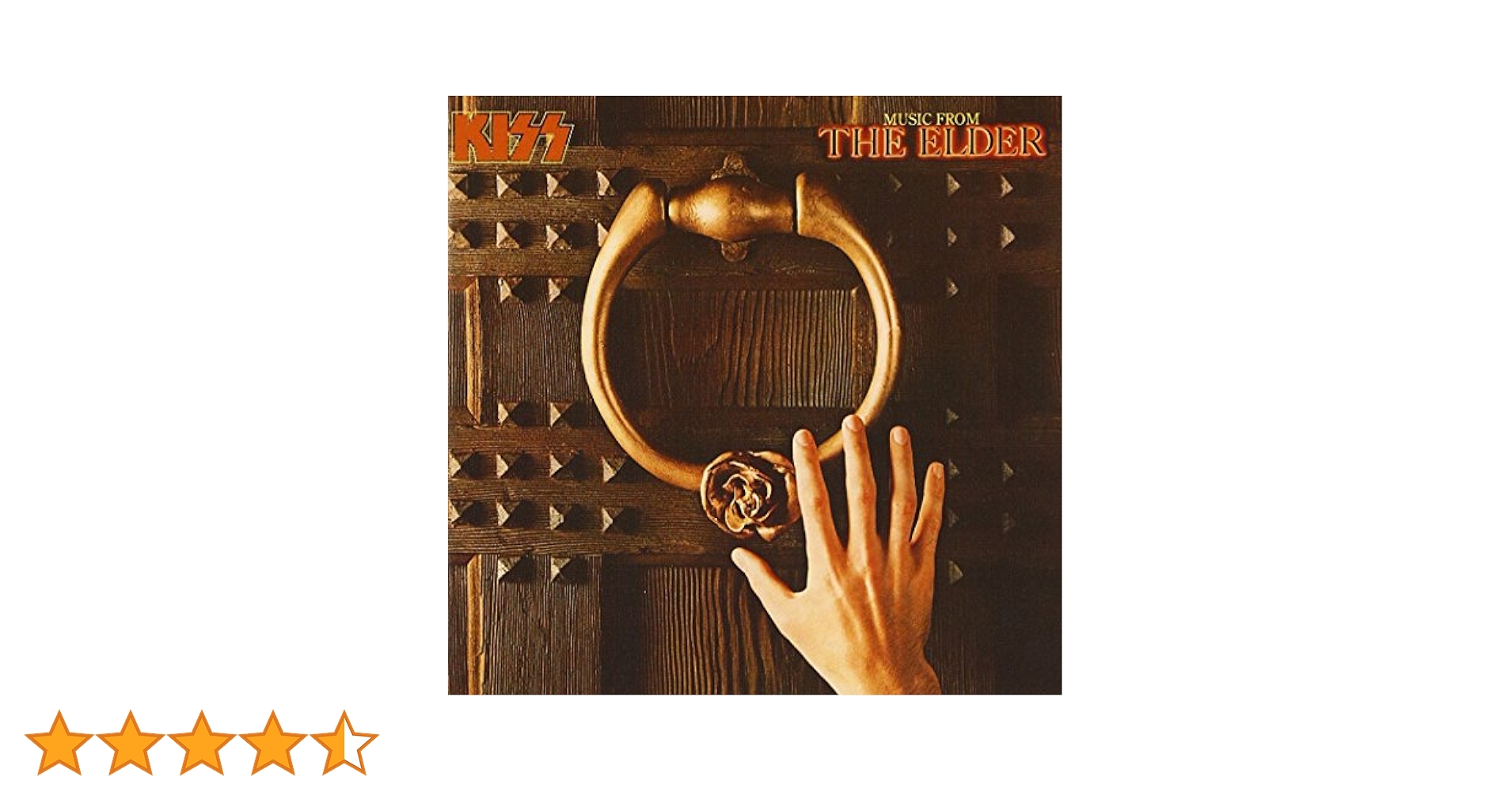 LPレコード　KISS the elder 魔界大決戦 Kiss キッス/魔界大決戦 The Elder Unreleased & Sessions